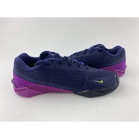 Nike React Metcon Turbo Black Purple Women's Size 6 Training Shoes CT1249-400 - Picture 11 of 12